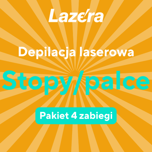 Depilacja stopy/palce