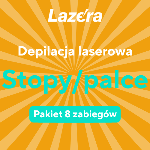 Depilacja stopy/palce