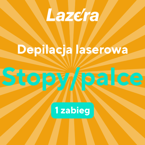 Depilacja stopy/palce